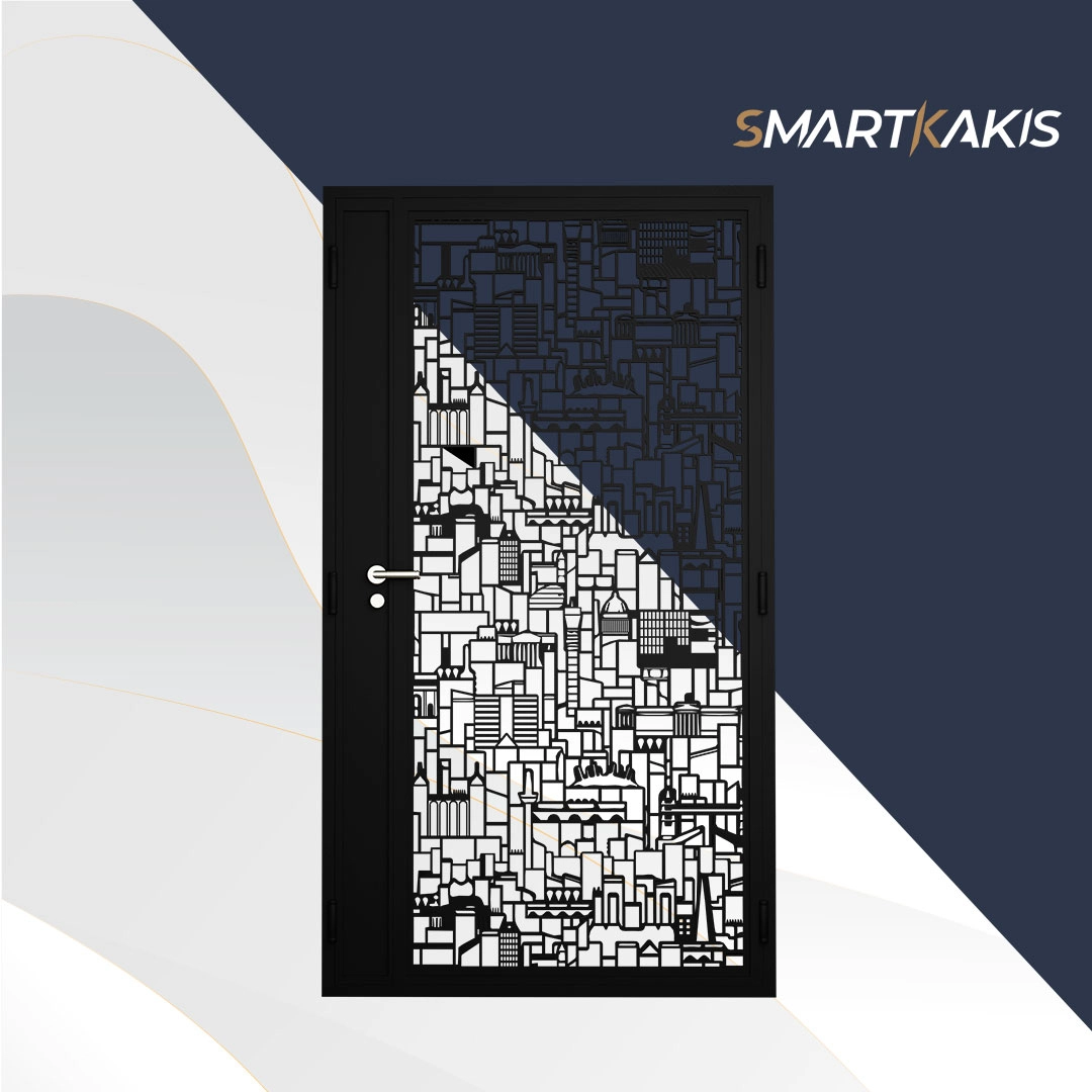 3D Laser Cut Gate Design SKL24