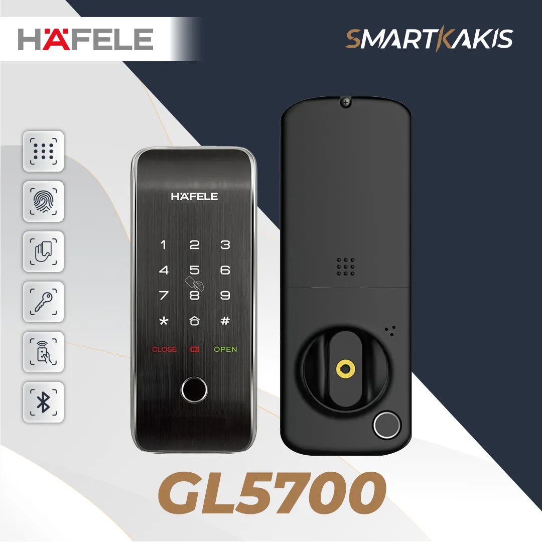 Hafele GL5700 Premium Level-Dual Fingerprint Gate Lock