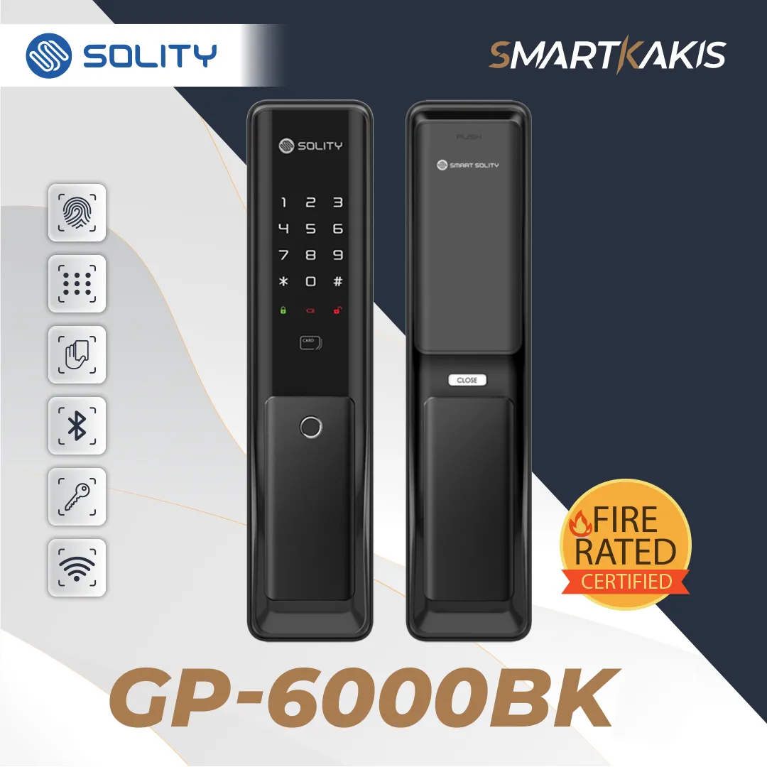 Solity GP-6000BK Digital Door Lock
