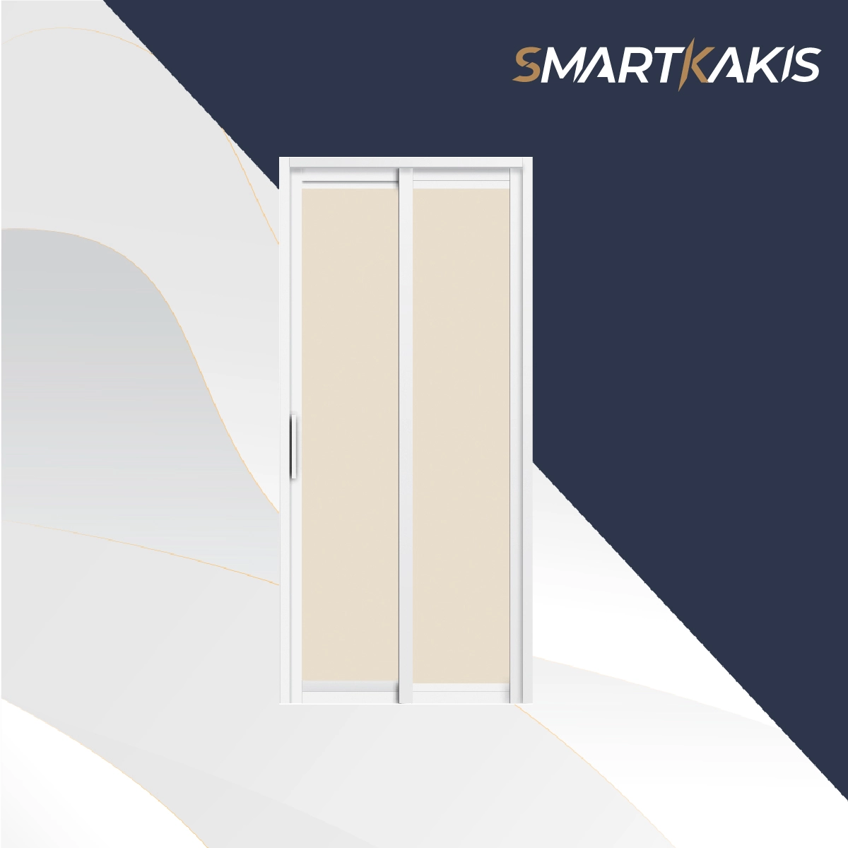 Aluminum Frame Slide & Swing Toilet Door | SD-2001 - Image 8