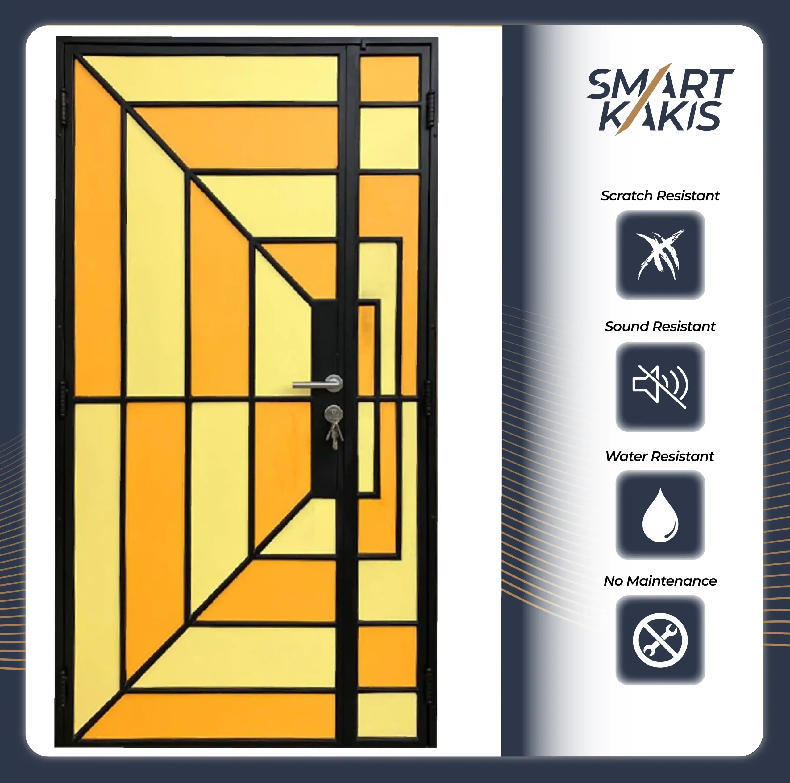 Mild Steel Laminate Gate | LG18