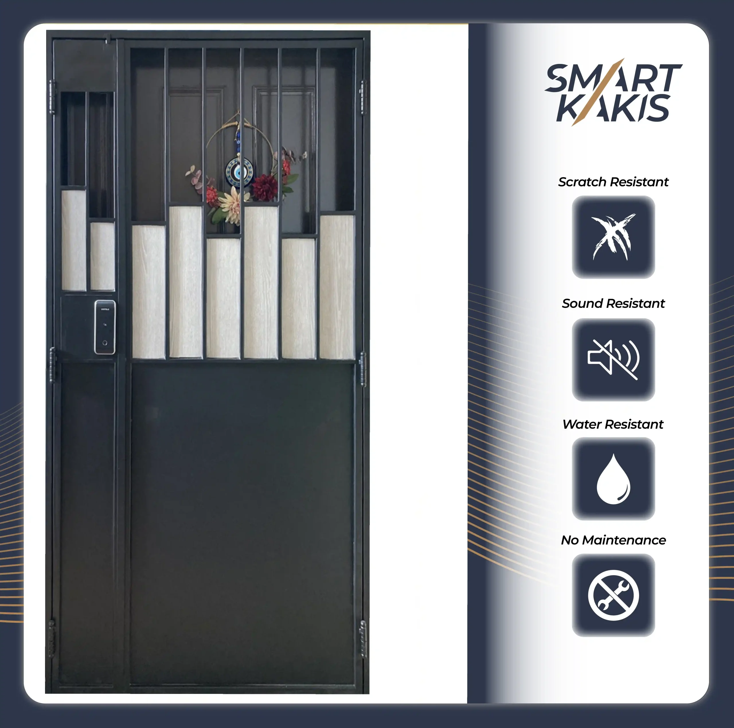 Mild Steel Laminate Gate | LG28