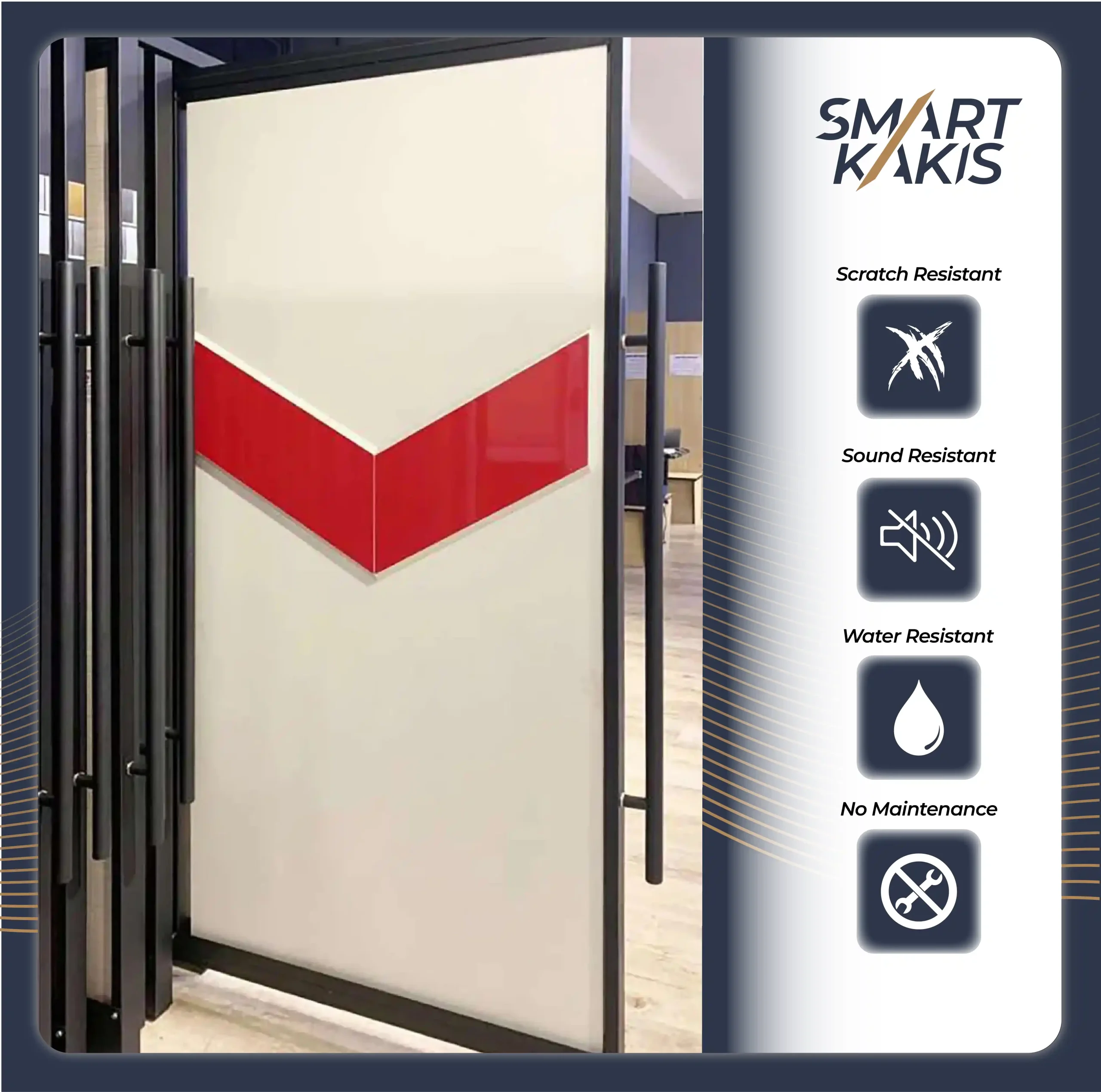 3D Design Laminate Interior Door | 3D-103