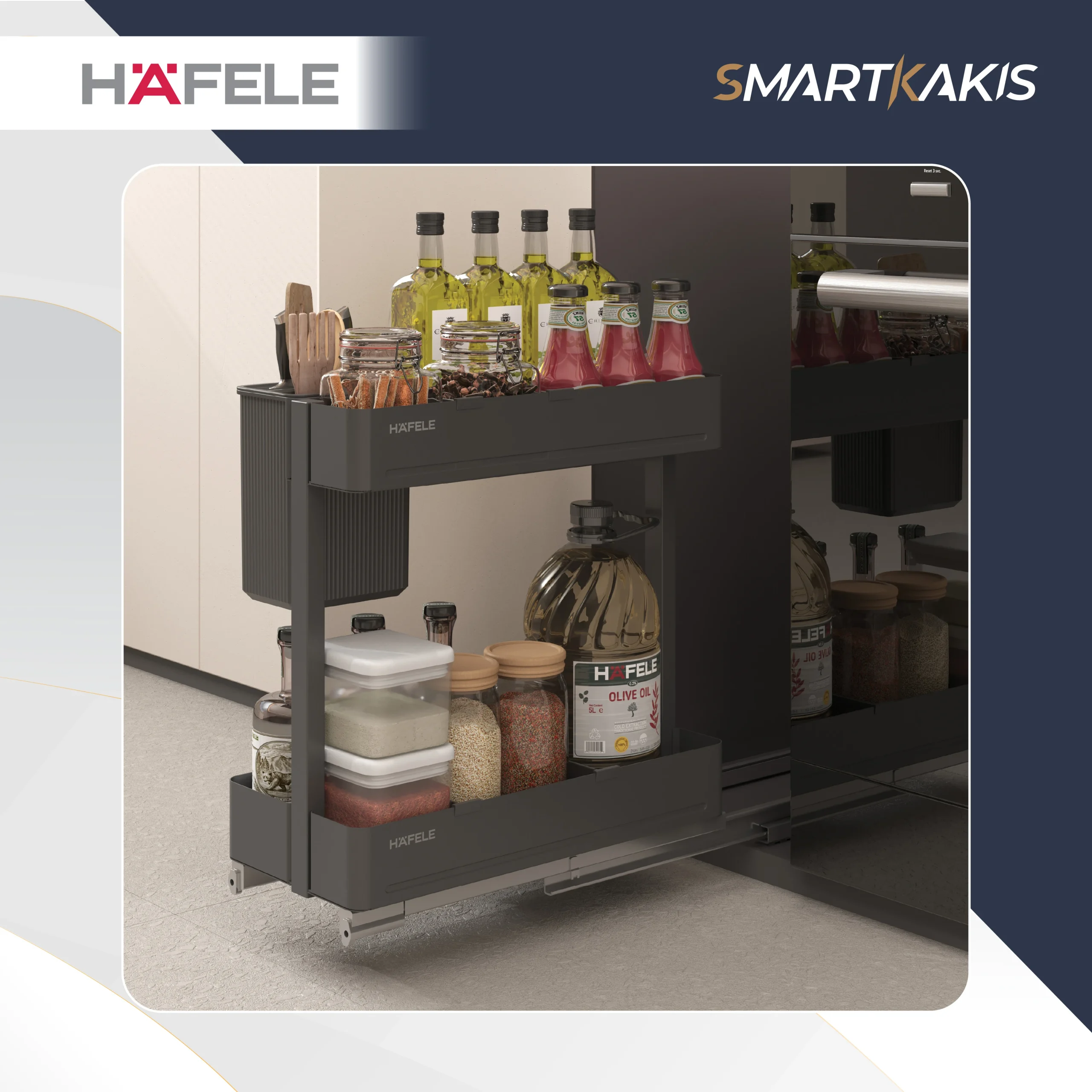 Hafele Utensio Plus H2 Multi Base Unit - Image 2