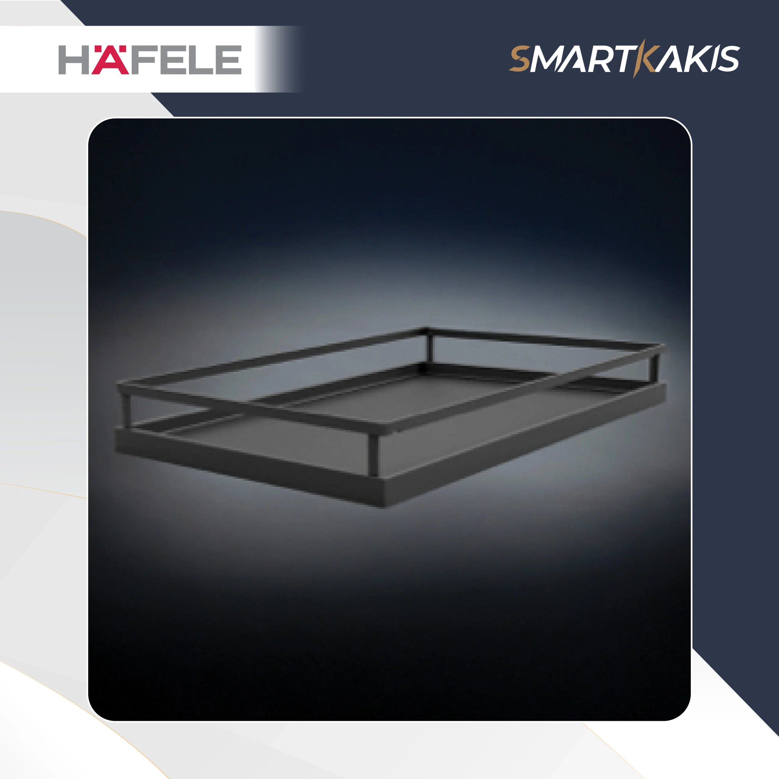 Hafele Tandem Tall Larder Pull Out Unit with Soft Closing - Image 4